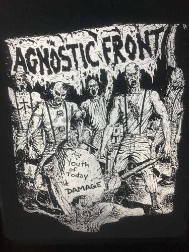 Agnostic Front , Youth Of Today & Damage - Hardcore Punk P - Polera