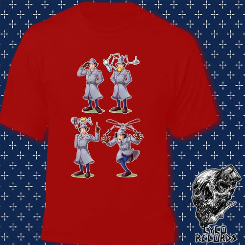 Inspector Gadget X4 - Animacion - Polera