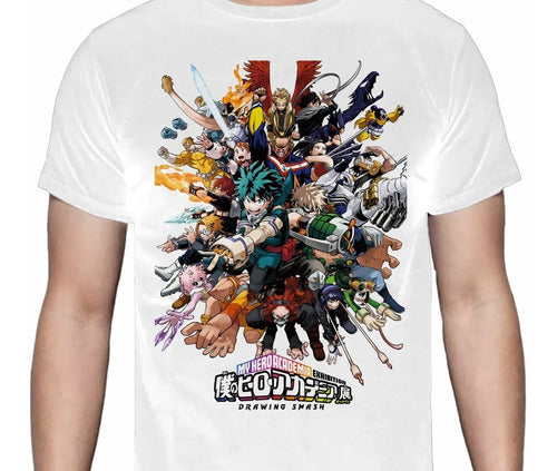 Boku No Hero - Todos Color - Polera