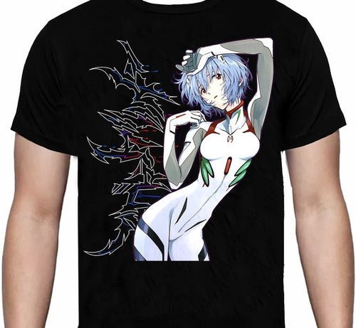 Evangelion Rei Ayanami Logo - Polera - Polera