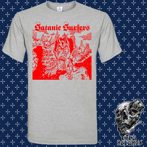 Satanic Surfers Back From Hell - Hardcore Punk - Polera