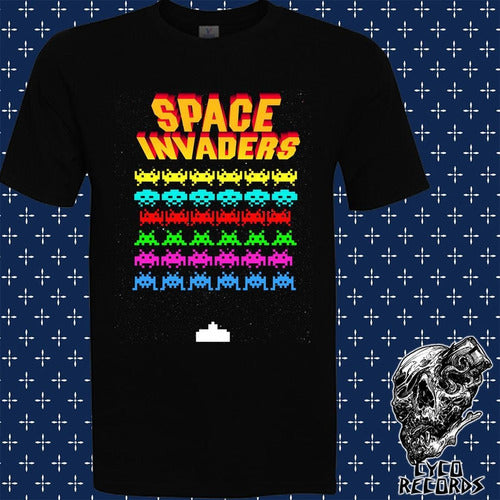 Space Invaders - Videojuegos - Polera