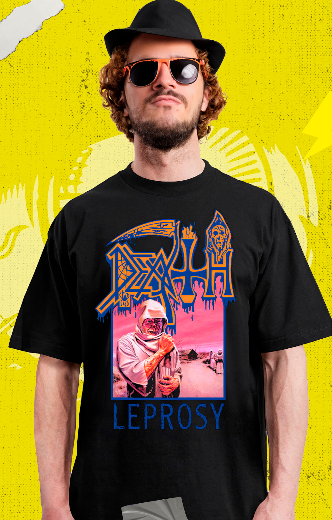 Death - Leprosy - Polera