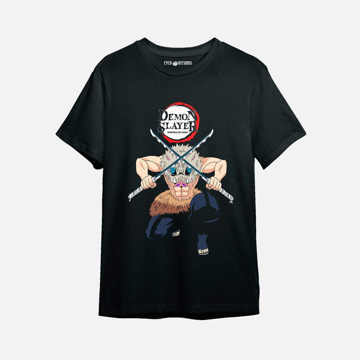 Demon Slayer - Inosuke espadas - Polera