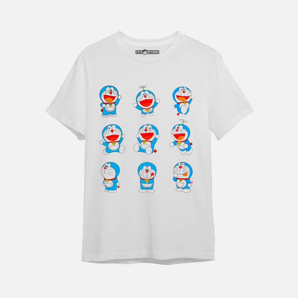 Doraemon Poses - Gato Cosmico - Polera