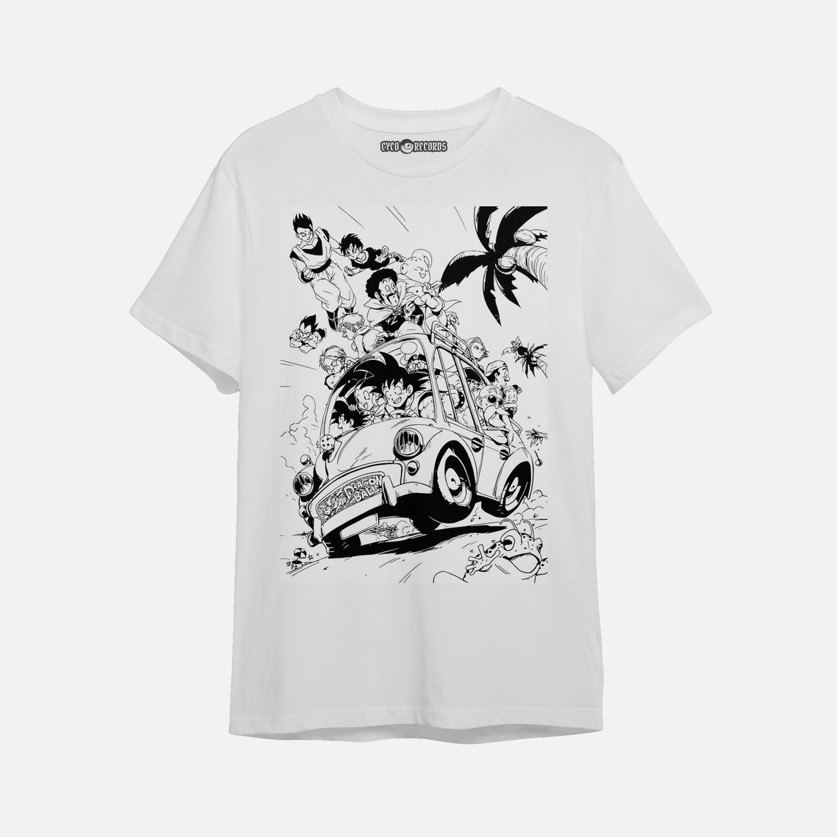 Dragon Ball - Dragon Ball Z Personajes Auto - Polera