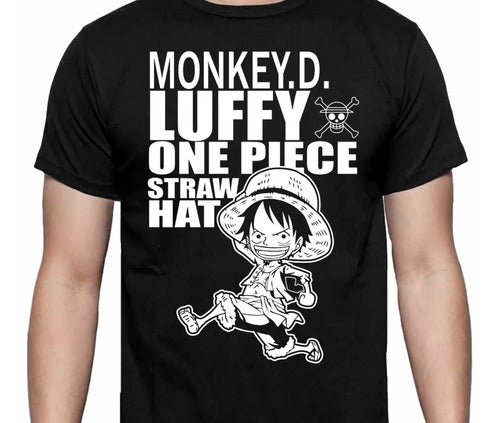 One Piece - Monkey D Luffy - Polera
