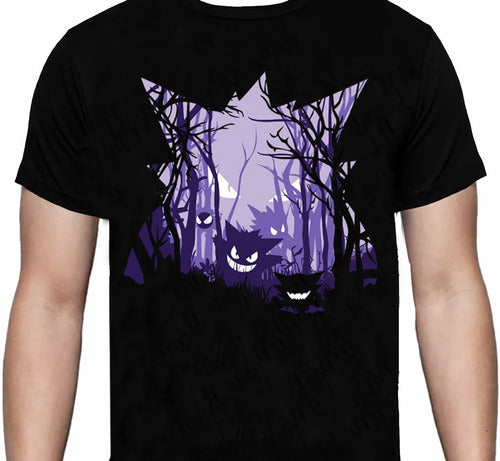Gengar Bosque - Pokemon - Polera