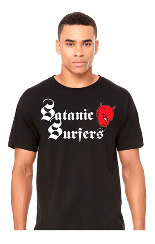 Satanic Surfers - Logo - Polera