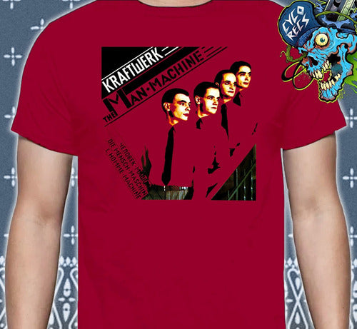 Kraftwerk - The Man Machine - Polera