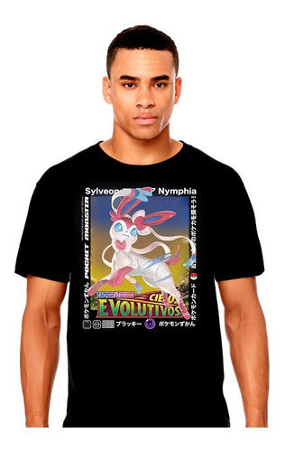 Pokemon Sylveon Tcg Cartas Pokemon - Polera - Polera