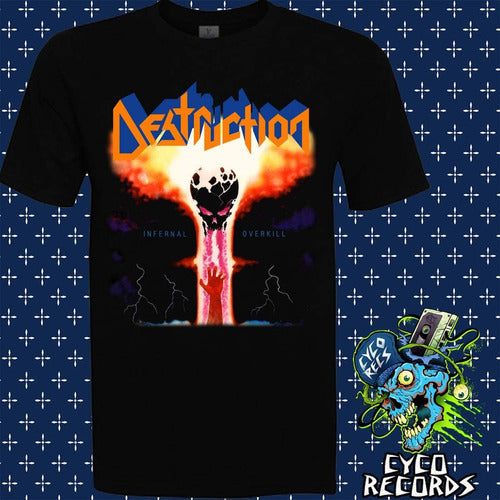 Destruction Infernal Overkill - Metal - Polera