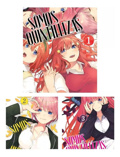 Pack Somos Quintillizas Tomos 1 , 2 Y 3 Ivrea Arg. + Regalo