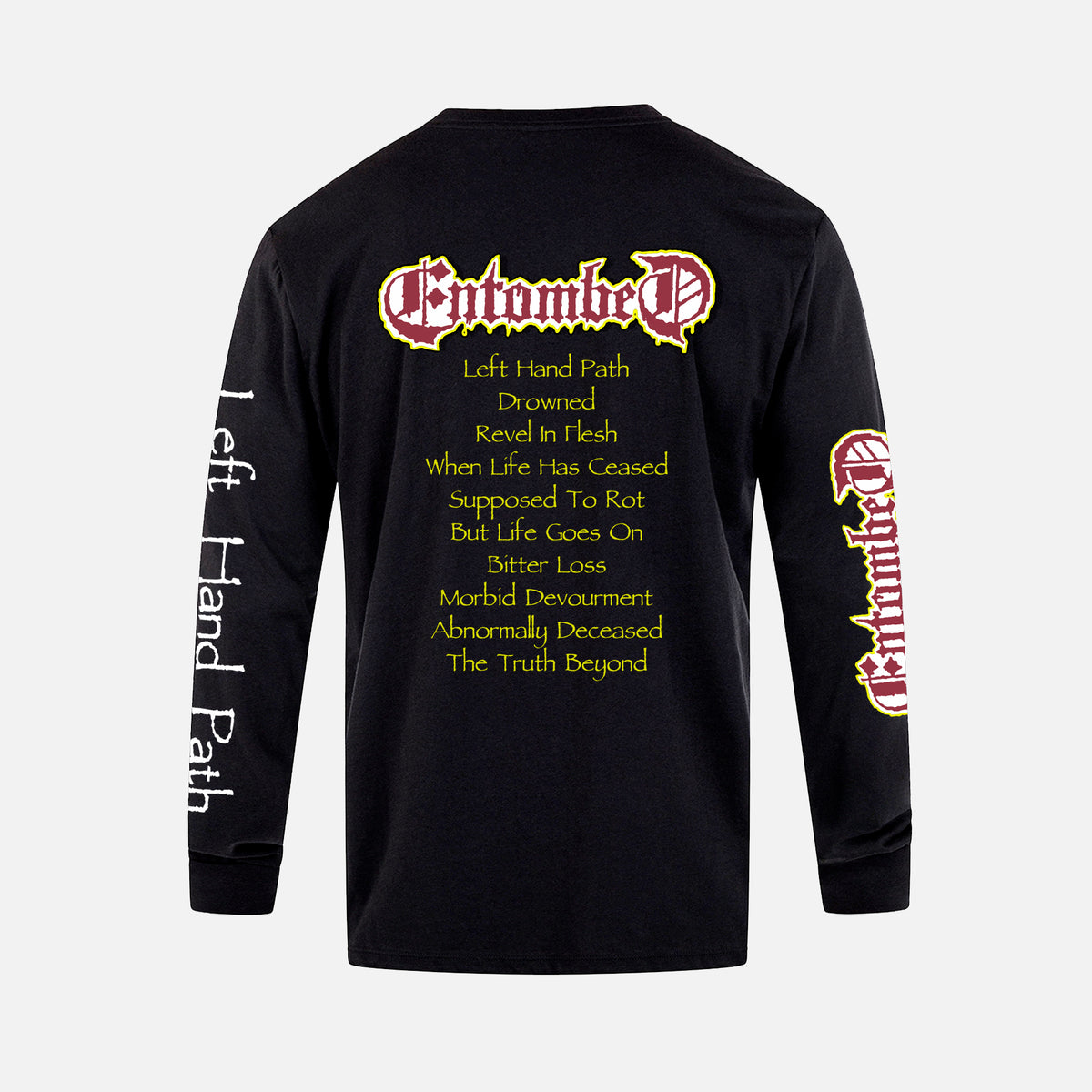 Entombed - Left Hand Path - Polera Manga Larga