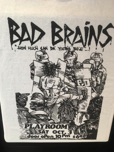 Bad Brains - Hardcore Punk - Polera