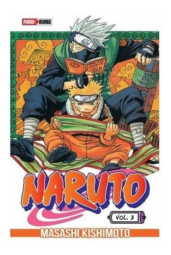 Manga Naruto Tomo 3 - Panini Argentina + Regalo