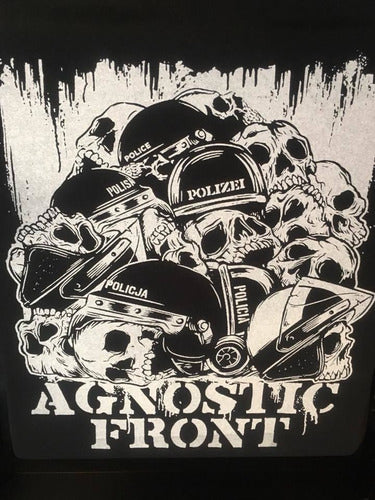 Agnostic Front Polizei - Hardcore Punk - Polera