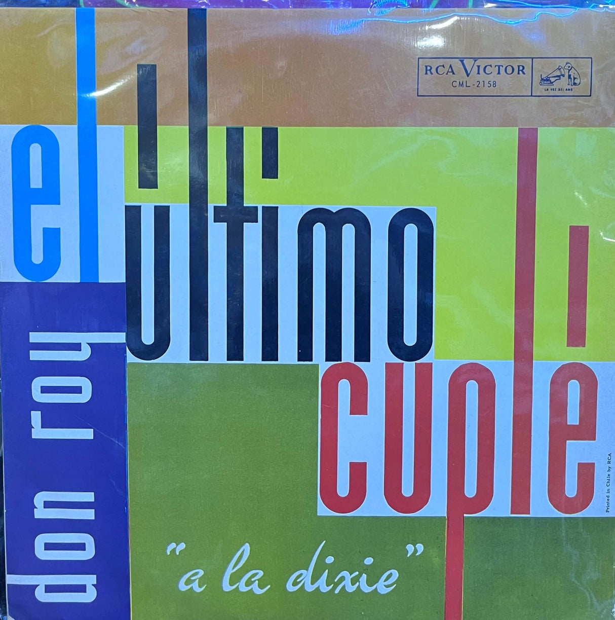 Don Roy - El último Cuple a la dixie - Vinilo