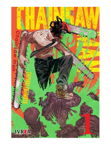 Pack Chainsaw Man Tomos 1 , 2 Y 3 Ivrea Arg. + Regalo