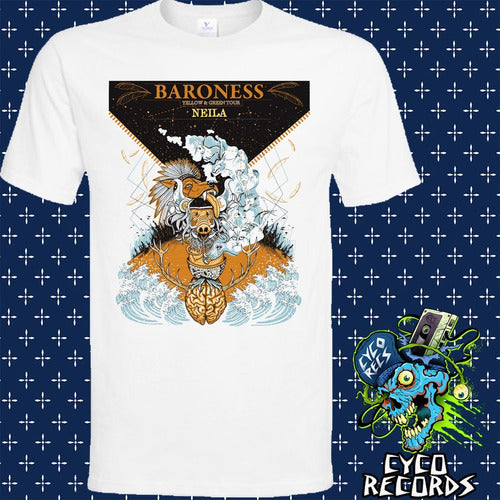 Baroness - Yellow Green Tour - Polera