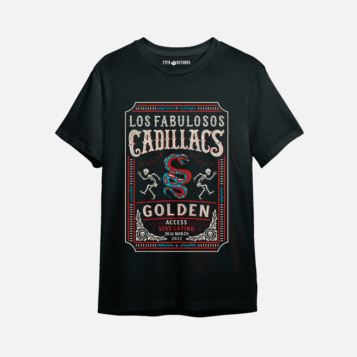 Fabulosos Cadillacs - Golden - Polera
