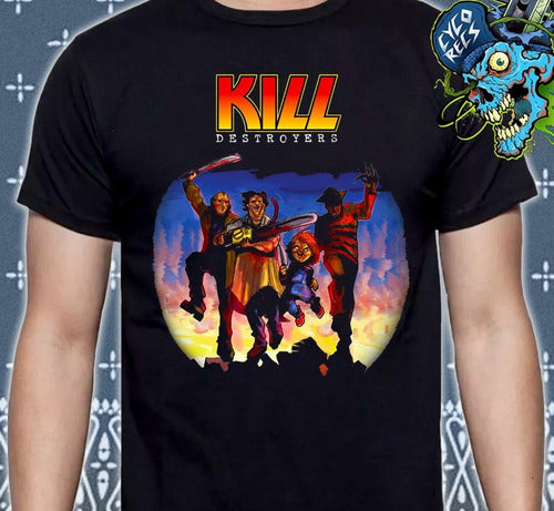 Kill - Kiss Serial Killers - Polera