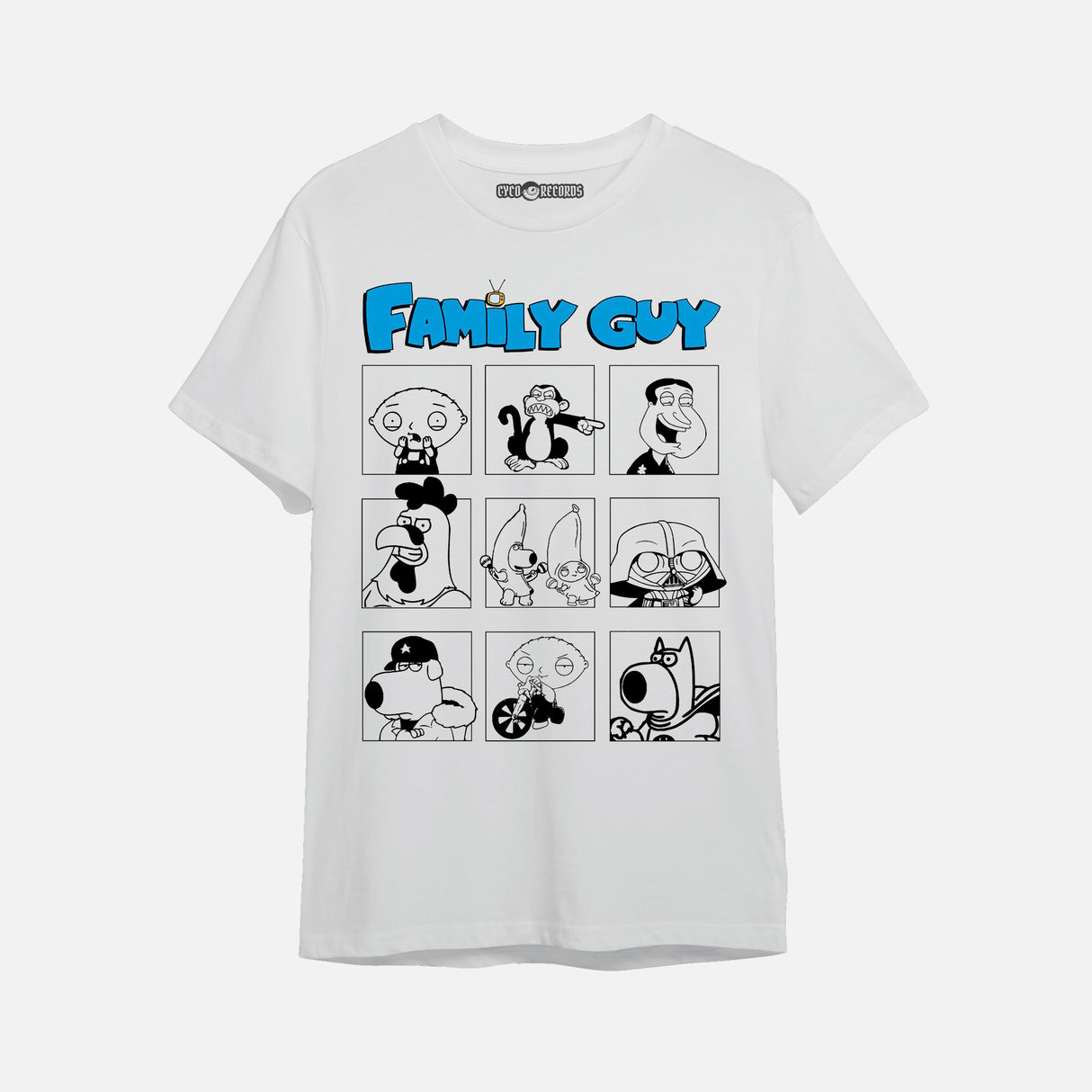Family guy - Personajes Viñetas - Polera