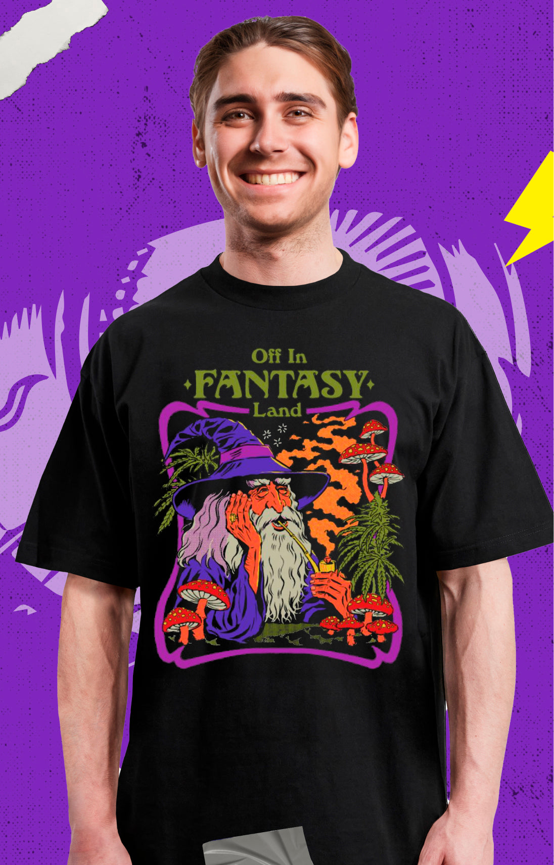 Vintage Evil Kids - Off In Fantasy Land - Polera