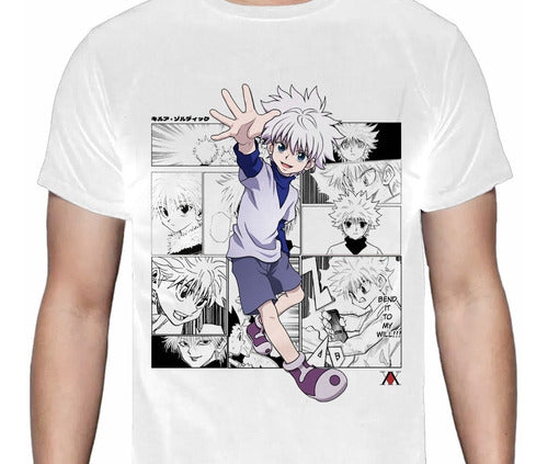 Hunter X Hunter - Cazador X Killua Manga - Polera
