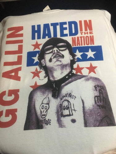 Gg Allin Hated In The Nation - Hardcore Punk - Polera