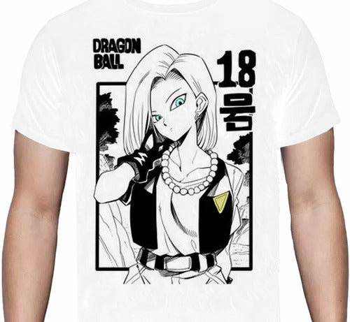 Dragon Ball - Androide 18 - Polera