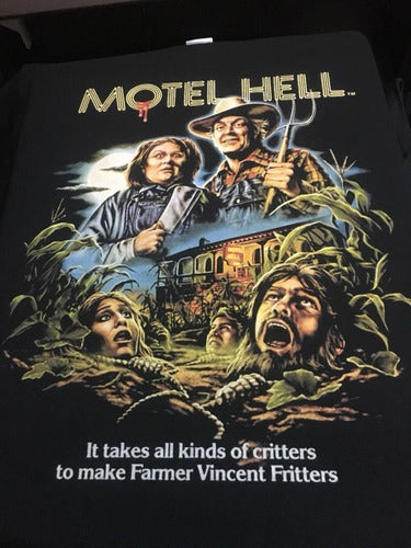 Motel Hell It Takes All Kinds Of Critters To Make Farmer Vin -  - Polera