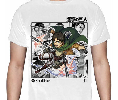 Shingeki No Kyojin - Eren Attack On Titan - Polera