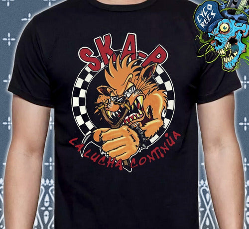 Ska - p La Lucha Continua - Polera