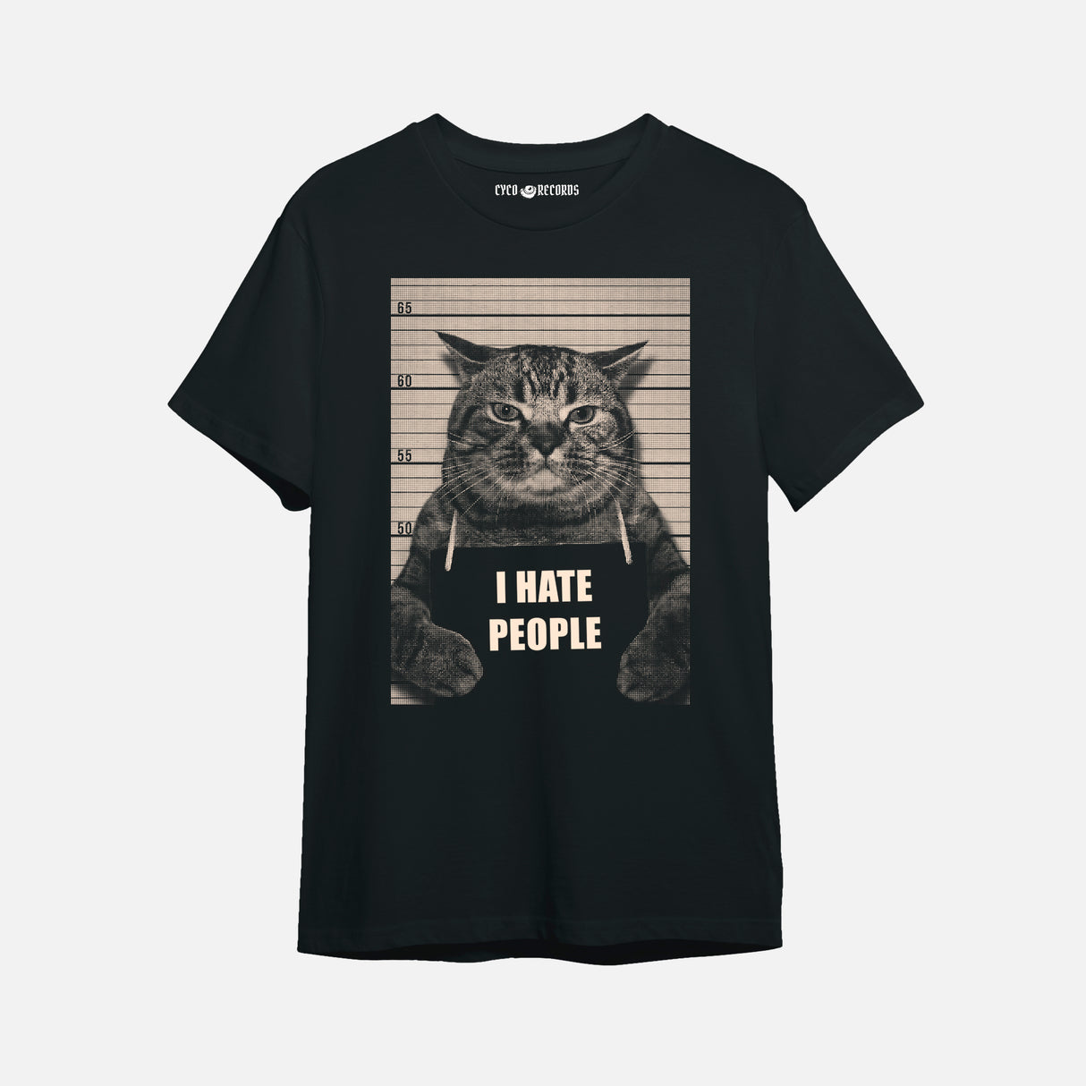 Meme - Gato I Hate People - Polera