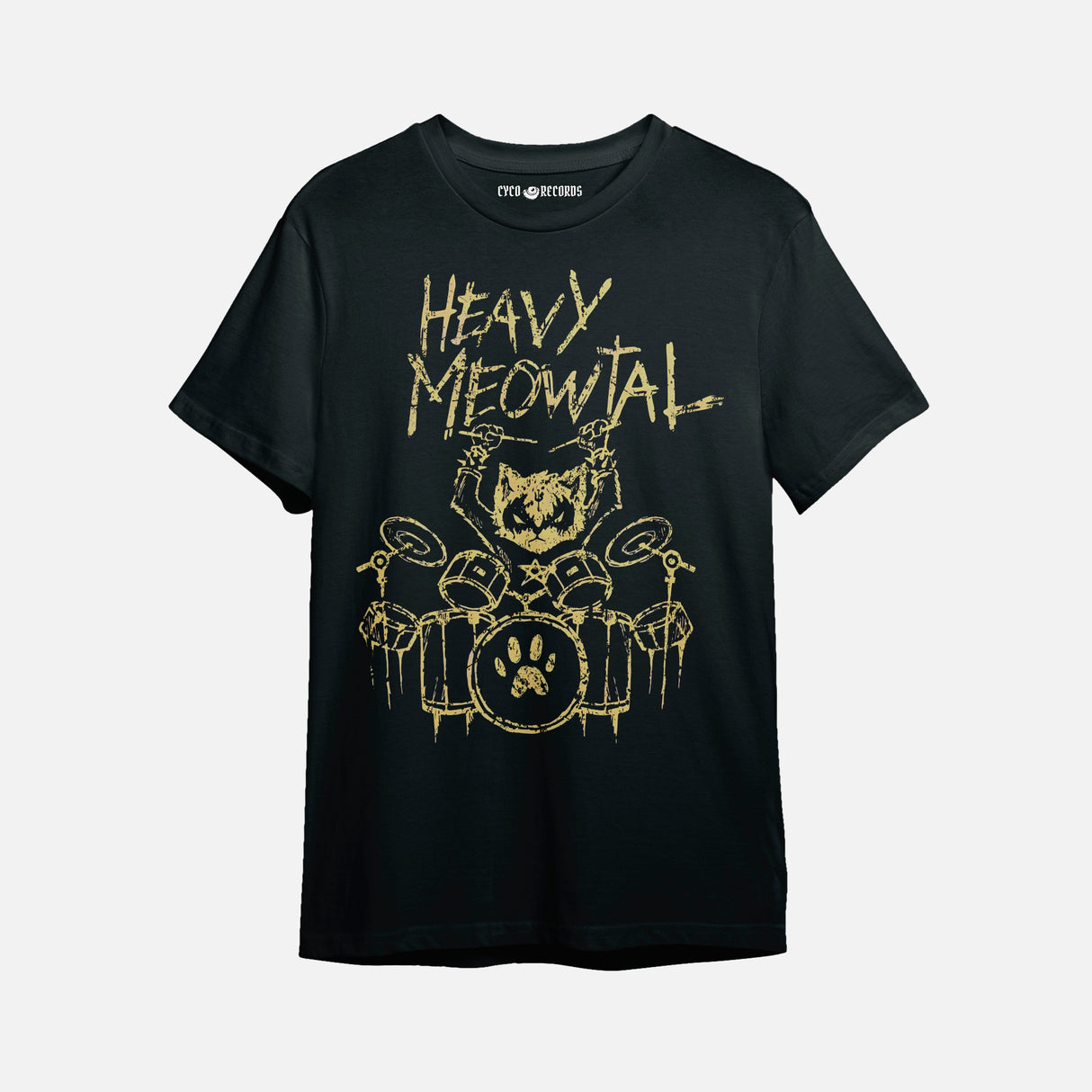 Gatos - Heavy Meowtal - Polera