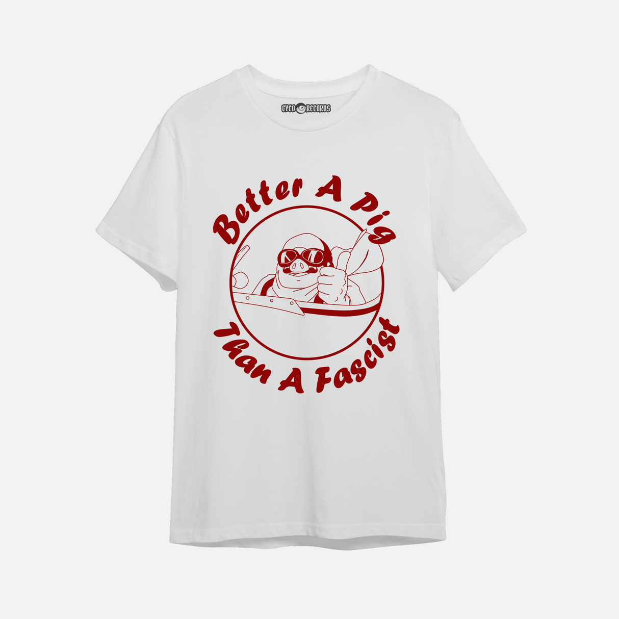 Ghibli - Porco Roso Avion - Polera