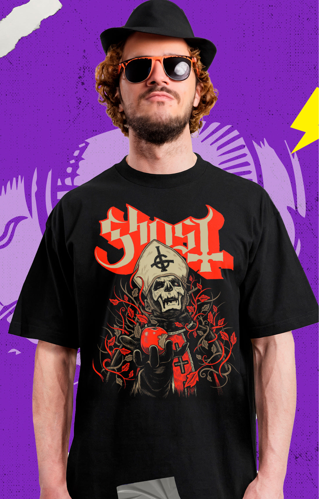 Ghost - Apple - Polera