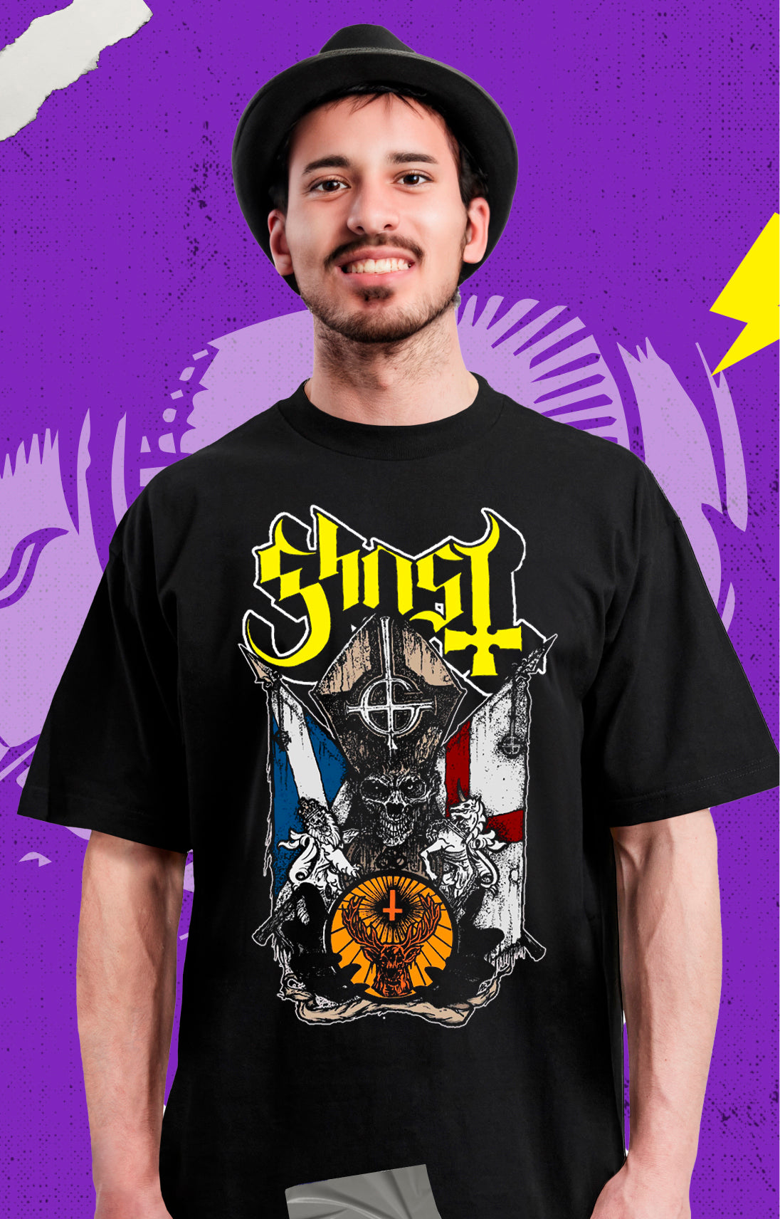 Ghost - Flags - Polera