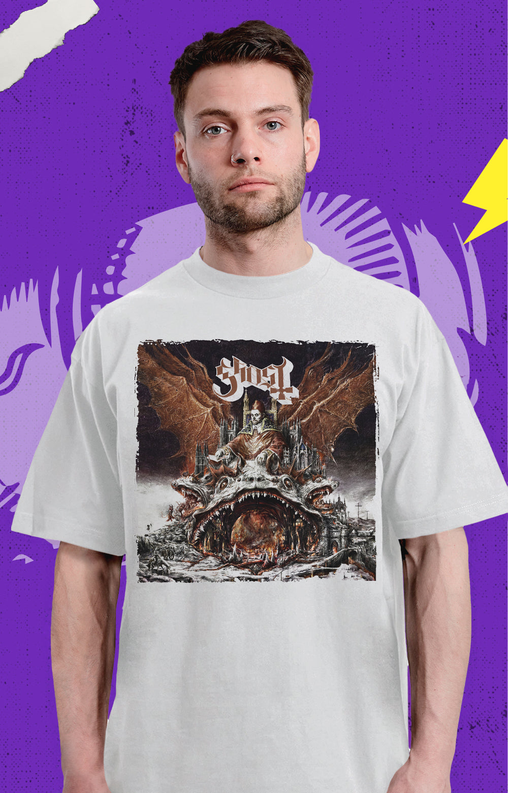 Ghost - Monsters - Polera