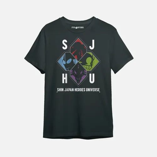 Godzilla - Evangelion Kamen Rider Ultraman - Polera