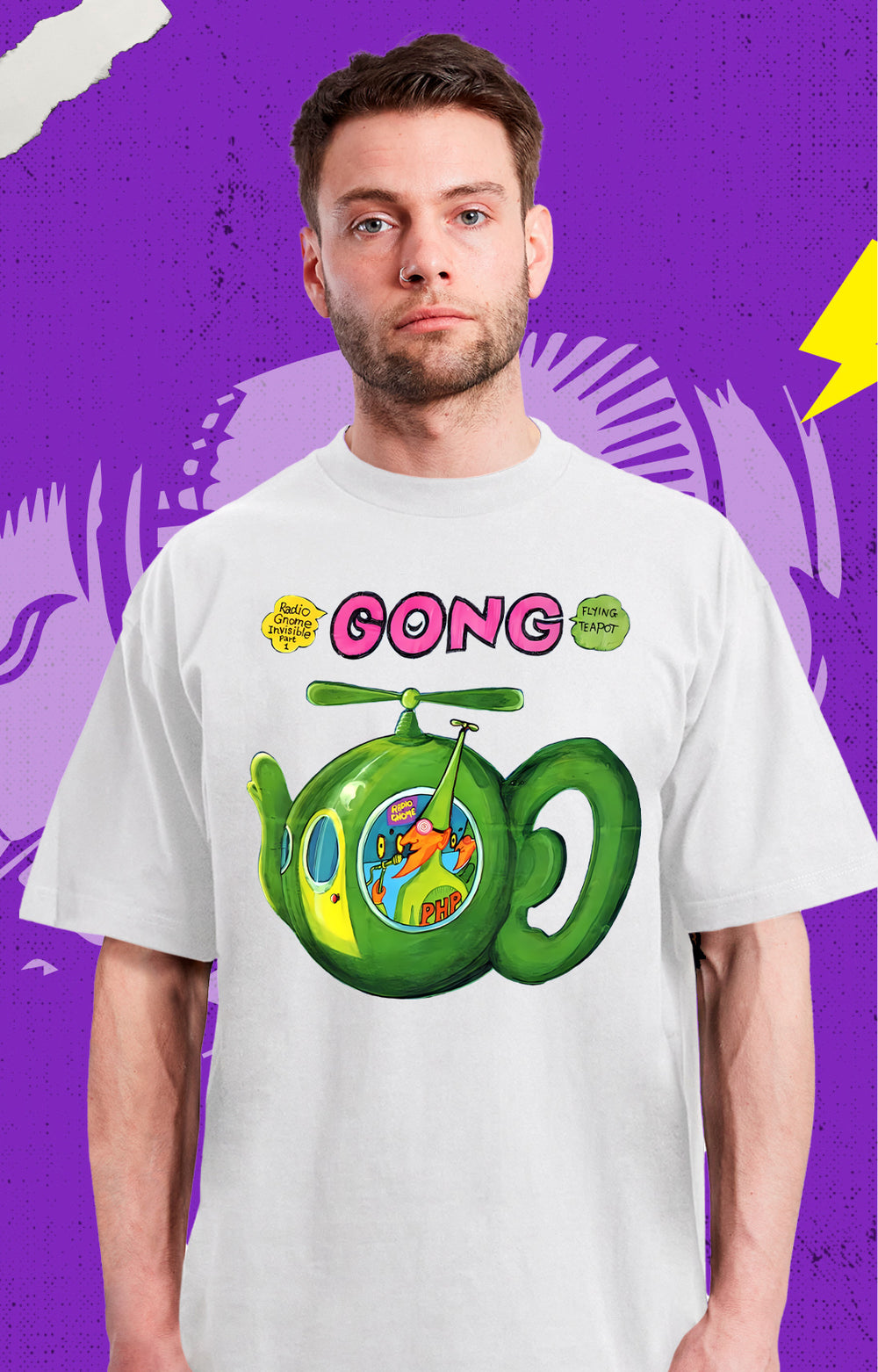 Gong - Fllying Teapot - Polera