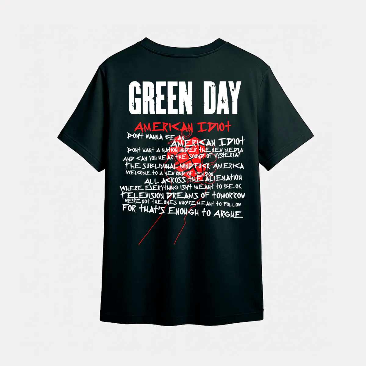 Green Day - American Idiot Ver 4 - Polera