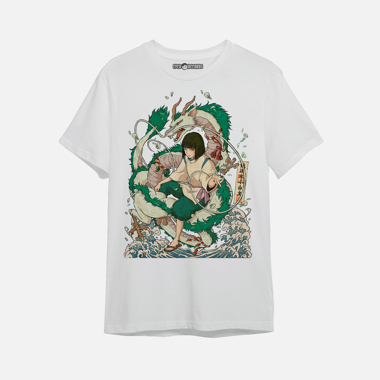 Ghibli - El viaje de Chihiro Haku Dragon - Polera
