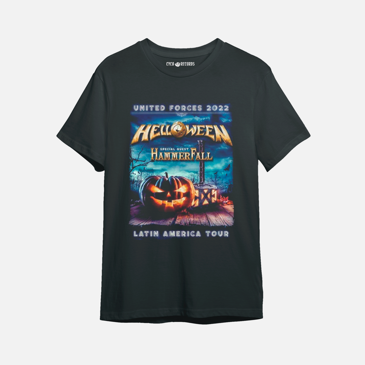 Helloween Hamerfall Tour - United - Polera
