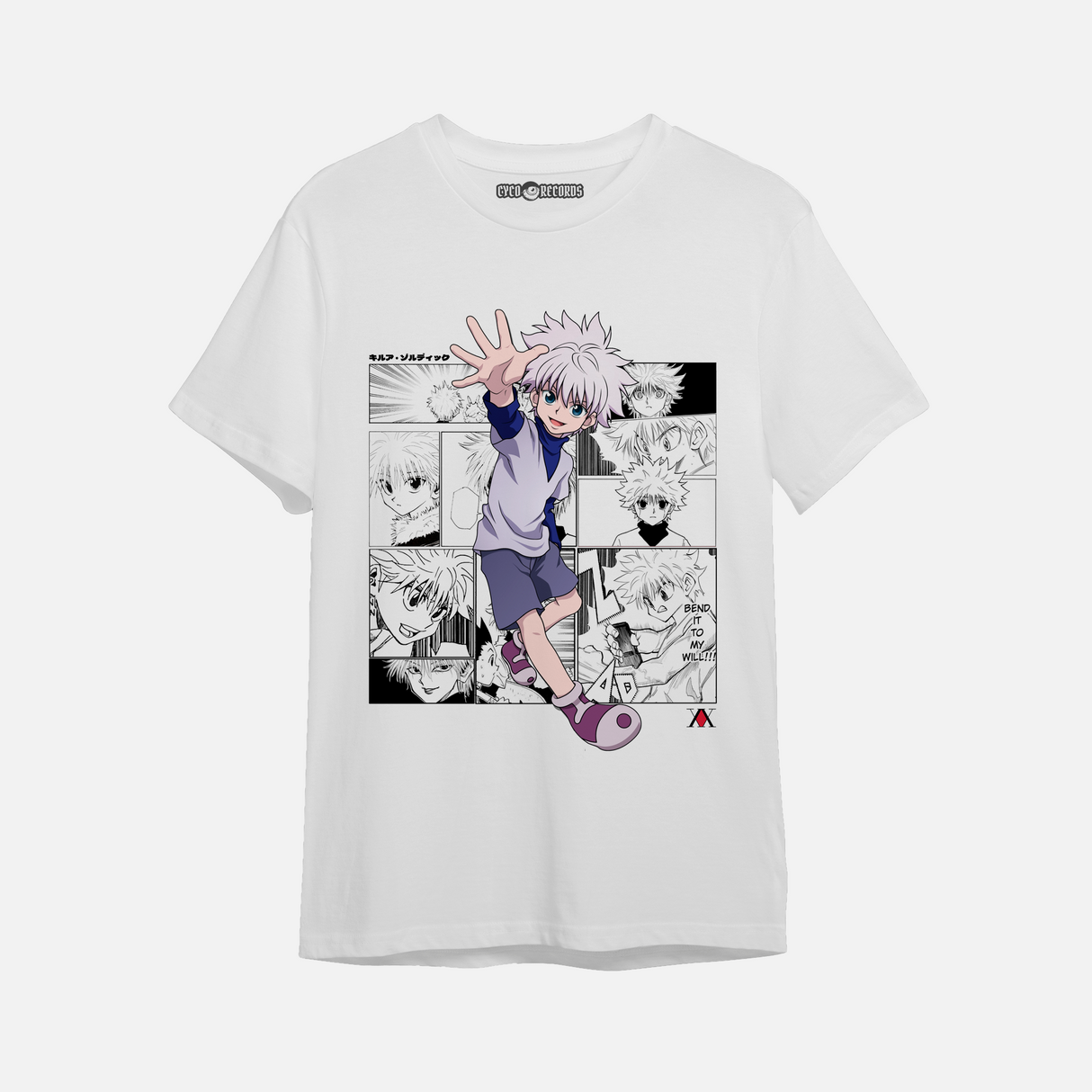 Hunter X Hunter - Cazador X Killua Manga - Polera