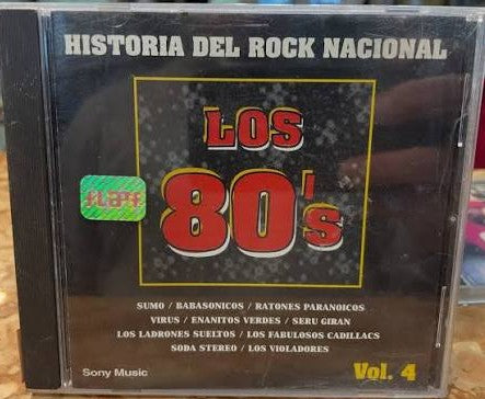 Historia Del Rock Nacional Vol. 4 - CD Usado Primera Edición