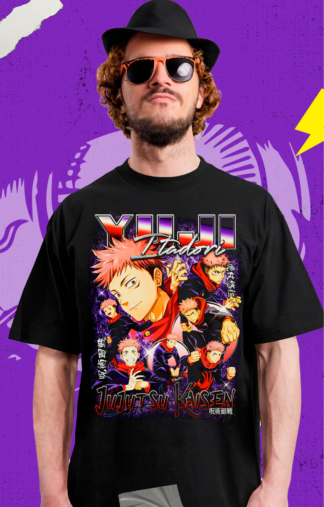 Jujutsu Kaisen - Itadori Collage - Polera