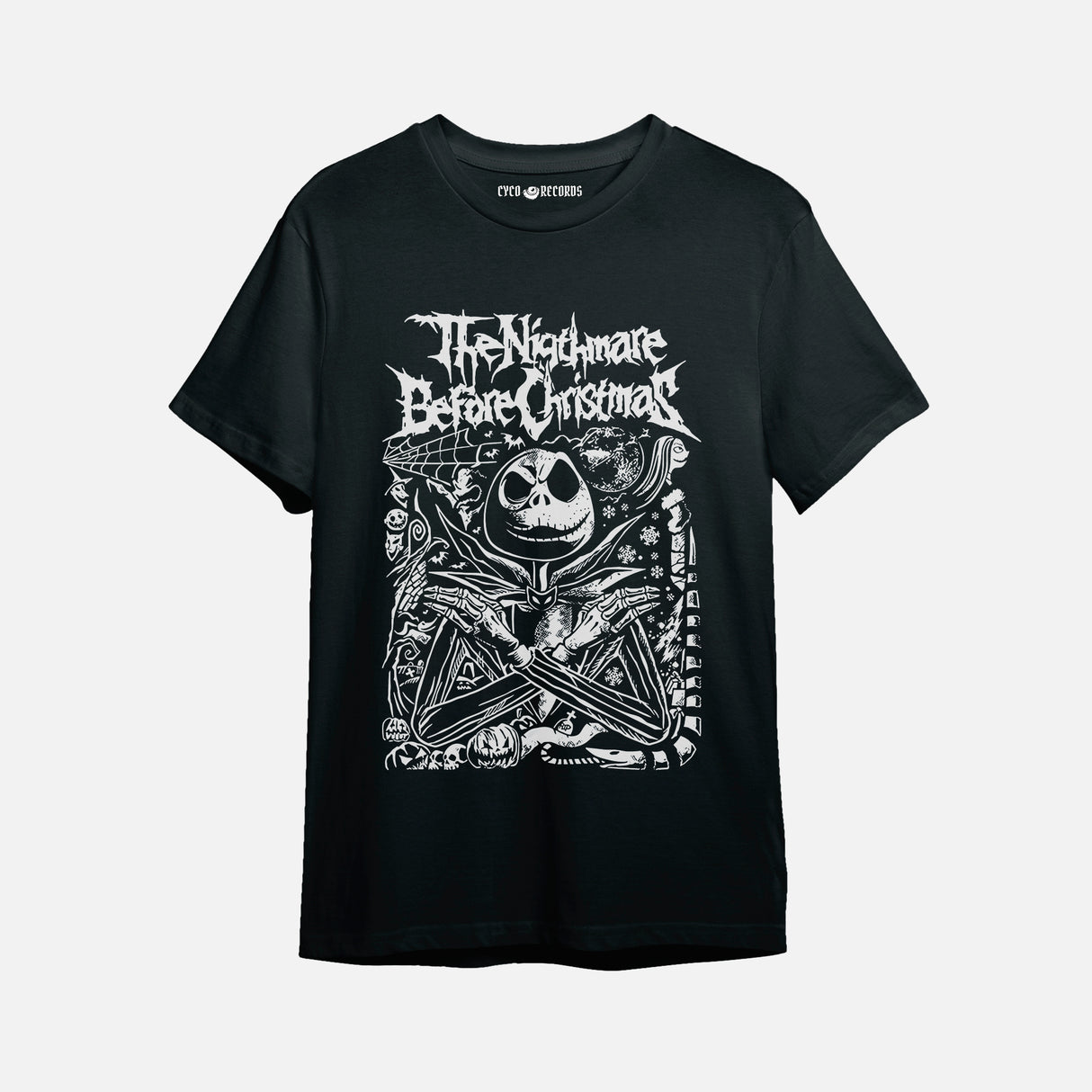 Nightmare Before Christmas - Jack Metal - Polera