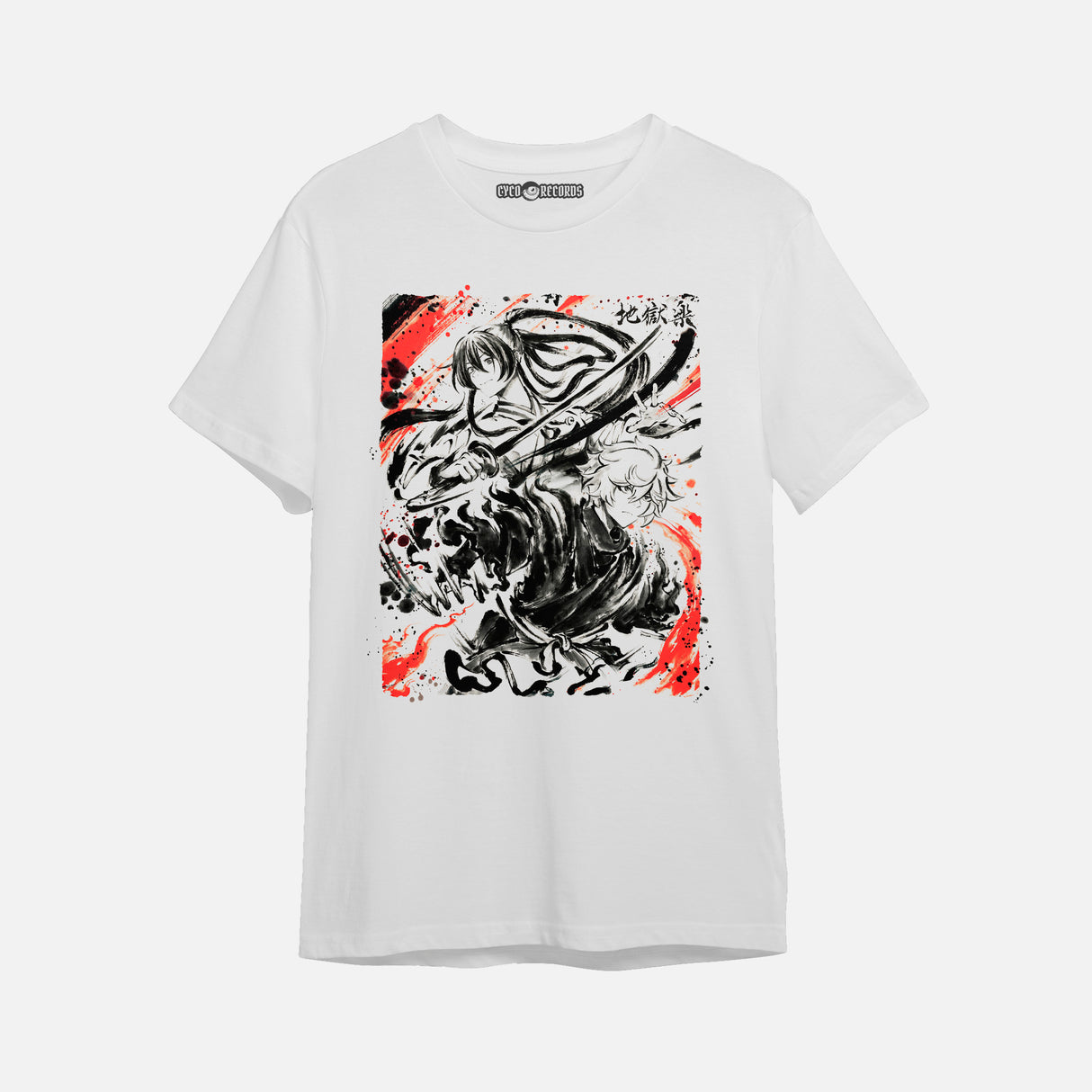Jigokuraku - Gabimaru y Sagiri Dibujo - Polera